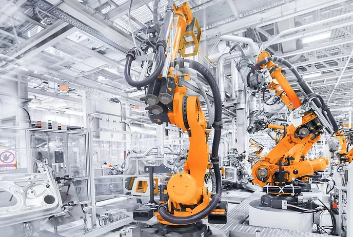 Automazione industriale e macchinari per produzione metalmeccanica con manualistica tecnica gestita da ISOdoc.